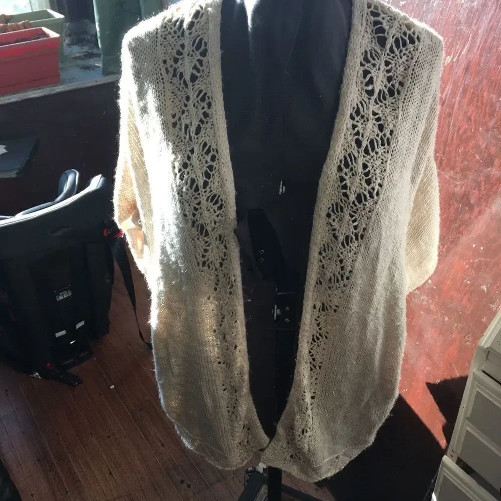 Altar’d State crocheted oversized S shrug